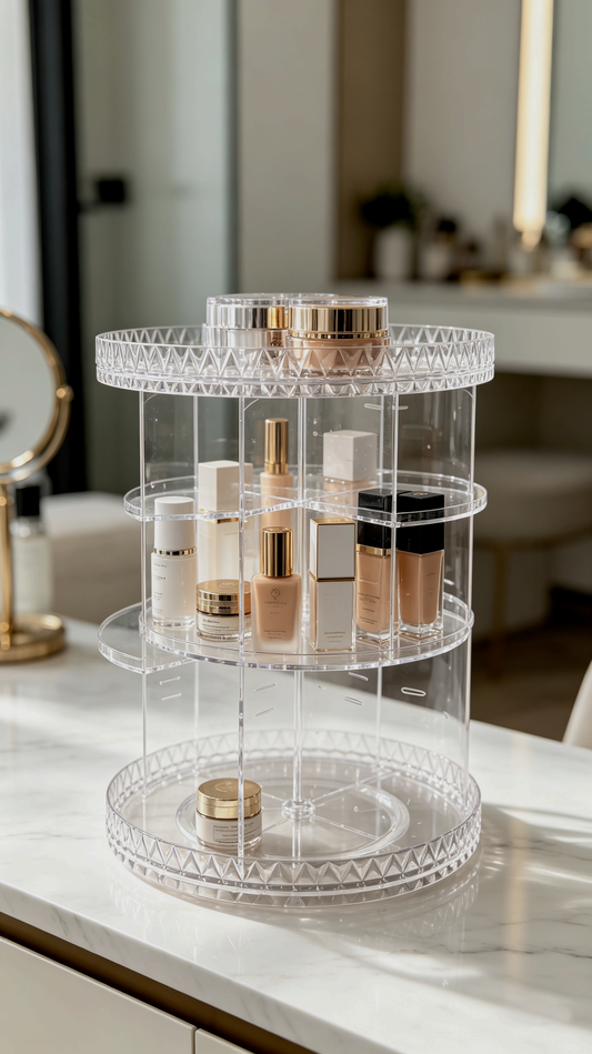 Organizador De Maquillaje Giratorio 360º